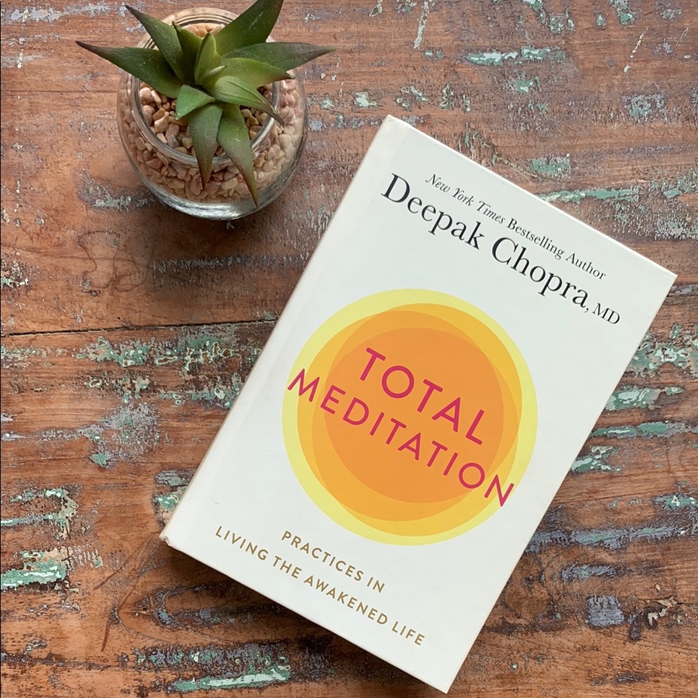 Total Meditation Book - White Cover